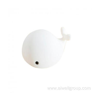 New design dolphin silicone light with USB recharge